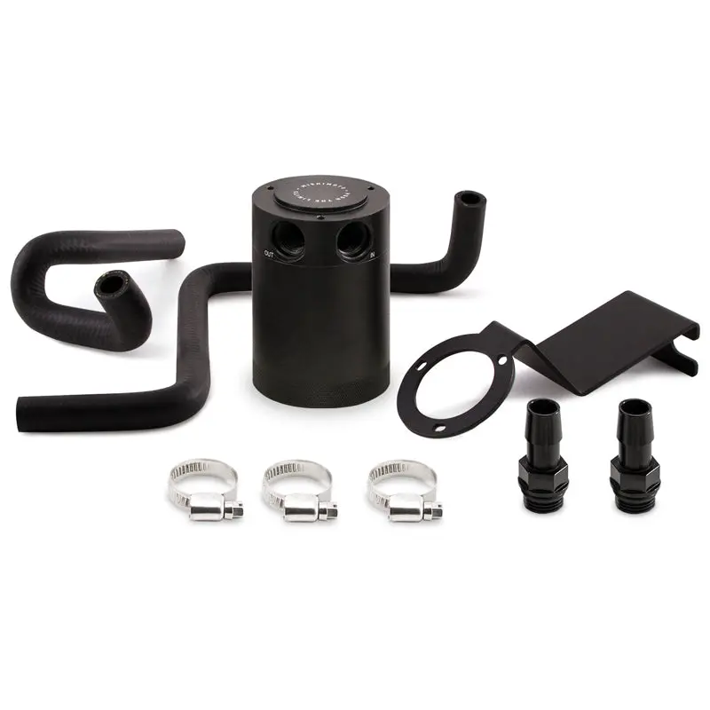 Mishimoto Baffled Oil Catch Can Kit Black For Subaru Brz / Toyota 86 / Scion Fr-S - 2013-2016 / 2017-2020 1