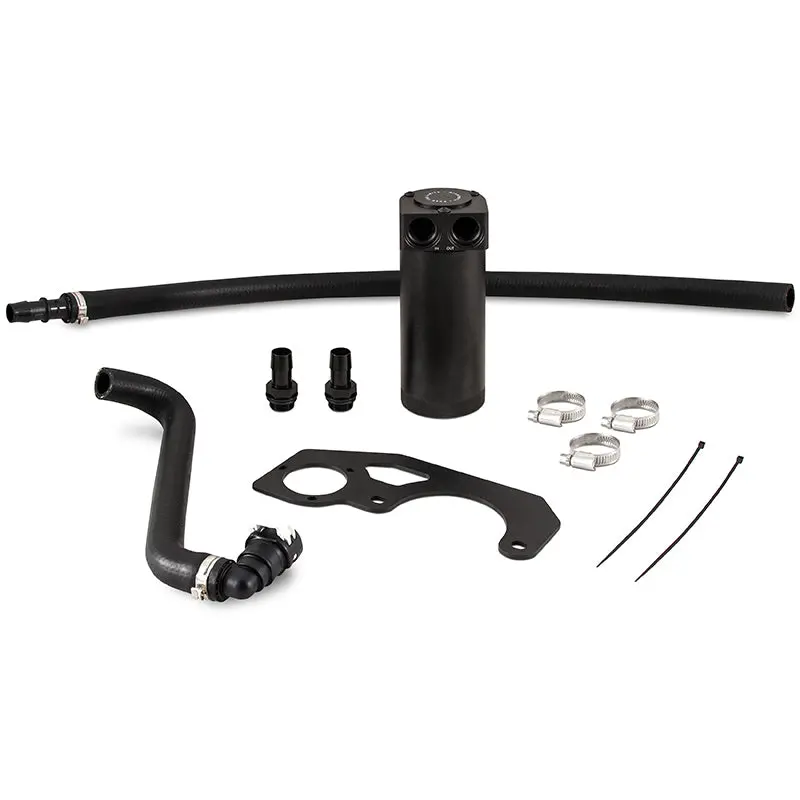 Mishimoto Baffled Oil Catch Can Kit For 2018+ Jeep Wrangler Jl 2.0L - Black 1