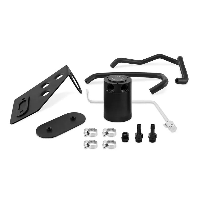 Mishimoto Baffled Oil Catch Can Kit For 2020+ Toyota Supra Black - Fits Gr Supra 1
