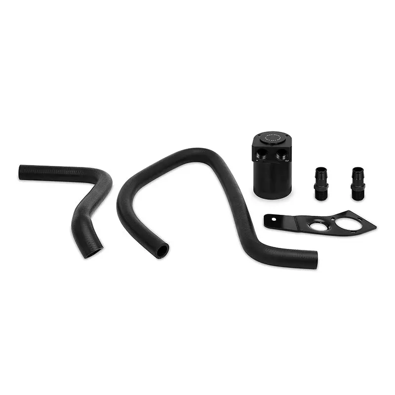 Mishimoto Baffled Oil Catch Can Kit For Bmw N55 - Black (11-13 335I/335Ix/135I) 1