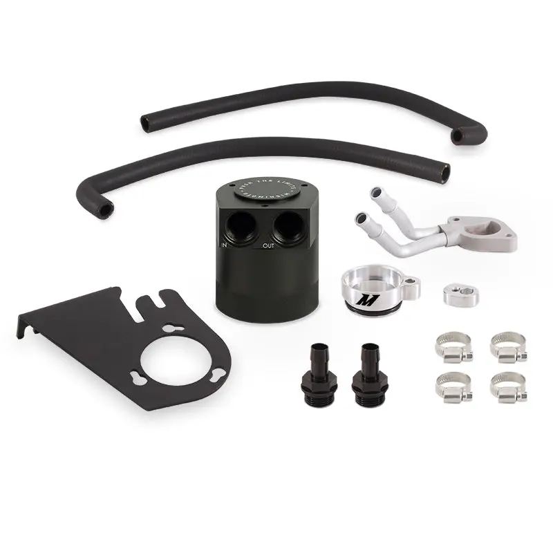 Mishimoto Baffled Oil Catch Can Kit For Ford 6.7L Powerstroke (11-16) 1