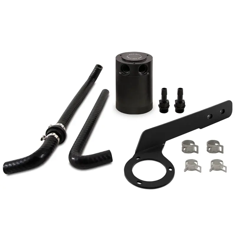 Mishimoto Baffled Oil Catch Can Pcv Side For 2018+ Honda Accord 2.0T - Black 1