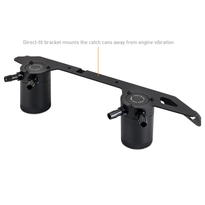 Mishimoto Baffled Oil Catch Can System For 2023+ Ford Bronco 2.7L 2
