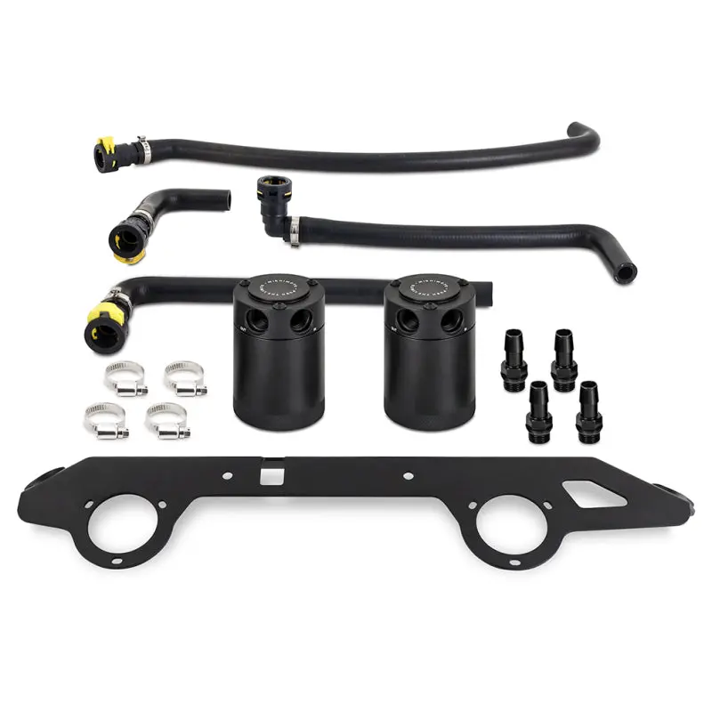 Mishimoto Baffled Oil Catch Can System For 21-22 Ford Bronco 2.7L 1