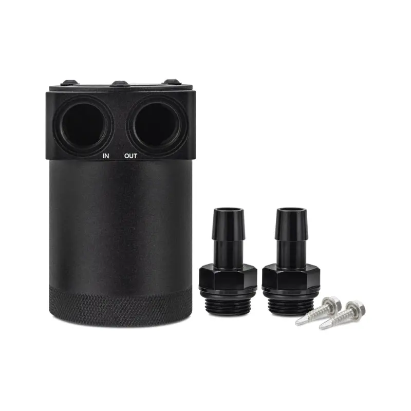 Mishimoto Baffled Oil Catch Can With Parallel Port 1