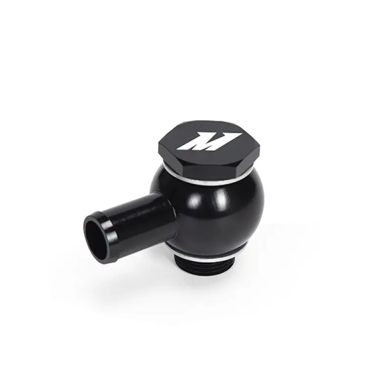 Mishimoto Black M20 X 5/8 Straight Banjo Fitting With Bolt 1