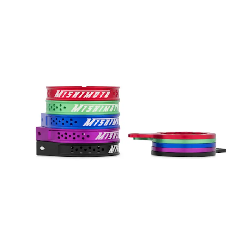 Mishimoto Bracket Set Red For Baffled Oil Catch Can 1