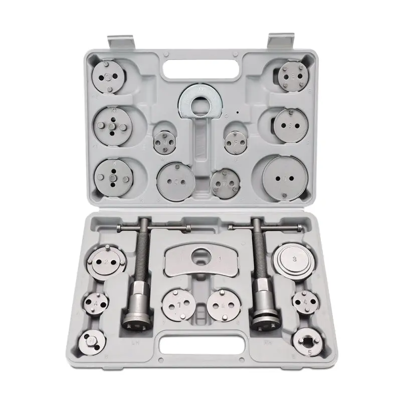 Mishimoto Brake Caliper Piston Wind Back Tool Kit 22-Piece - Universal 1