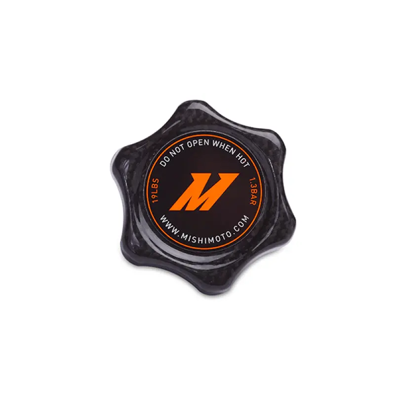 Mishimoto Carbon Fiber Radiator Cap 1.3 Bar Small Import 1