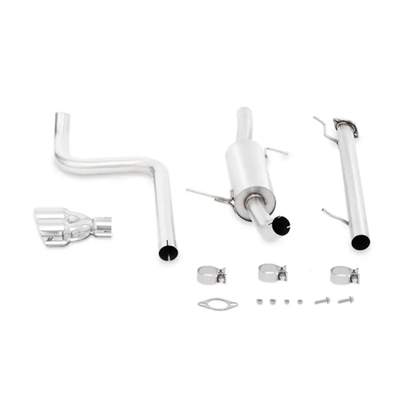 Mishimoto Cat Back Exhaust 2.5In Stainless Fiesta St Tips 1