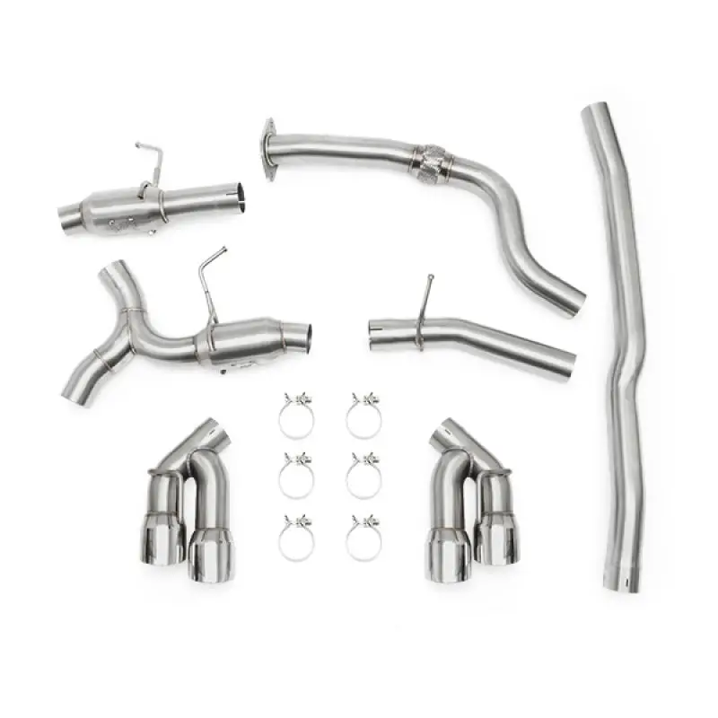 Mishimoto Catback Exhaust Quad Tips 2016+ Camaro 2.0T 1