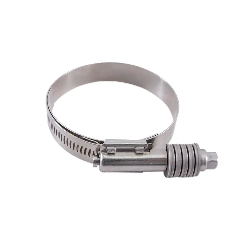 Mishimoto Constant Tension Worm Gear Clamp - Stainless Steel - 2.24In.-3.11In. Compatibility: Universal 1