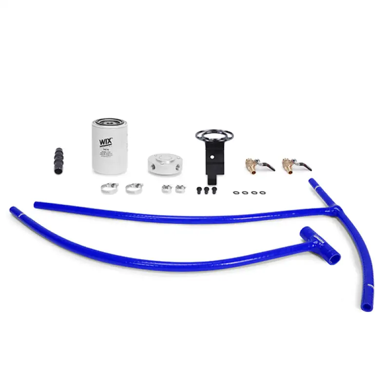 Mishimoto Coolant Filtration Kit For 03-07 Ford 6.0L Powerstroke - Blue 1