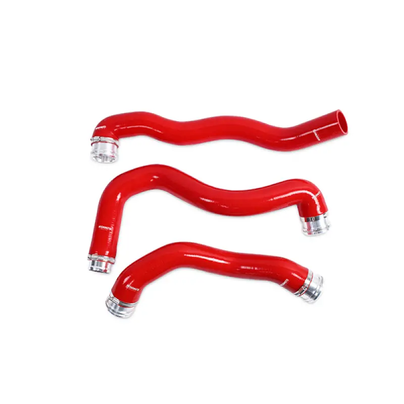Mishimoto Coolant Hose Kit 08-10 Ford 6.4L Powerstroke Red 2