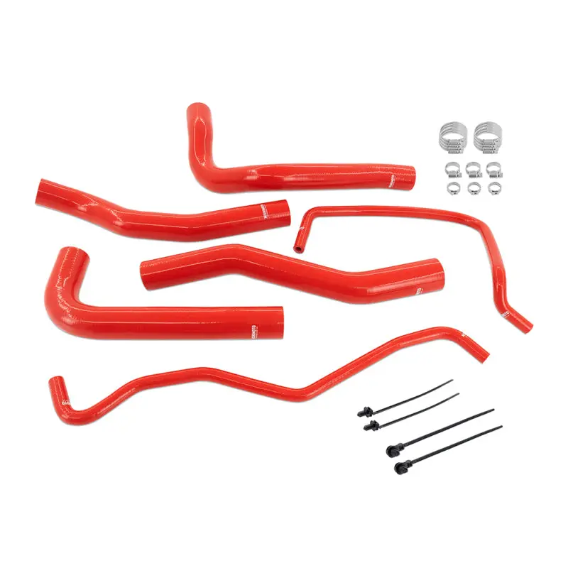 Mishimoto Coolant Hose Kit 2.3L Silicone Red 2024 Mustang 1