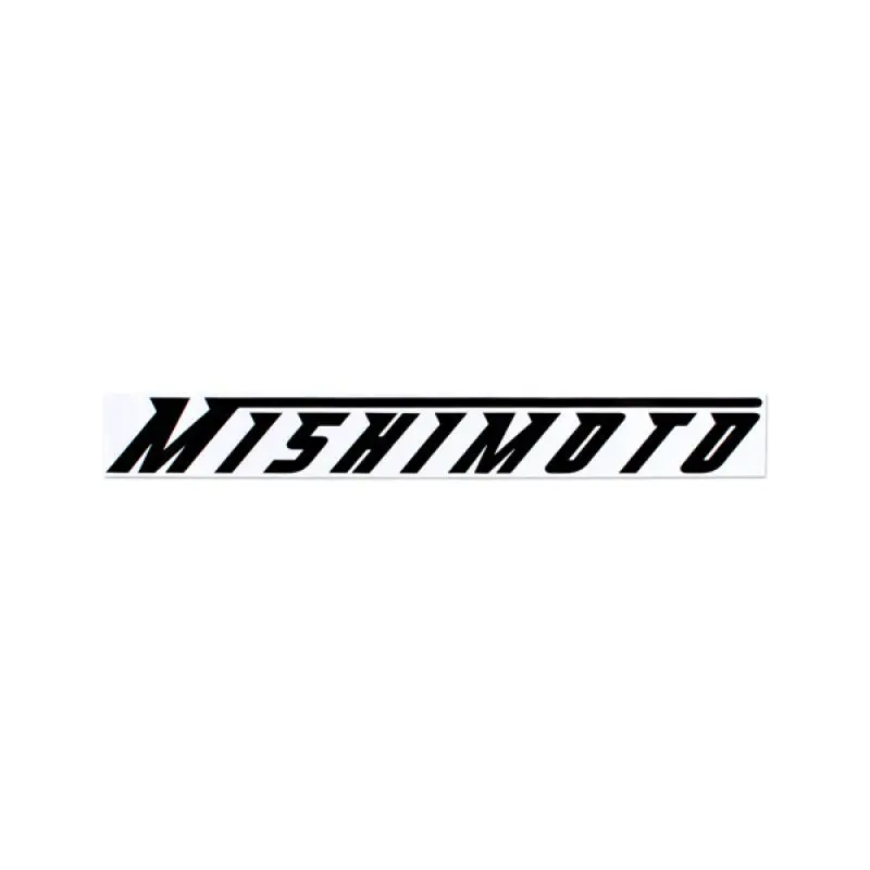 Mishimoto Decal Small Silver Vinyl Sticker For Cars Trucks 1