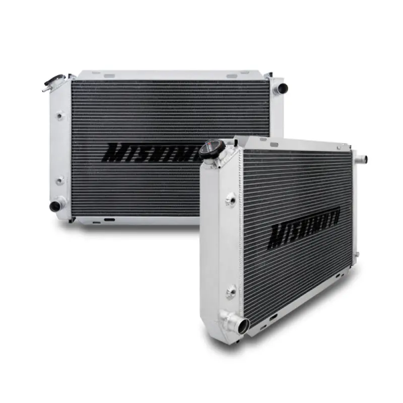 Mishimoto Dual Pass Manual Aluminum Radiator For 79-93 Ford Mustang 2