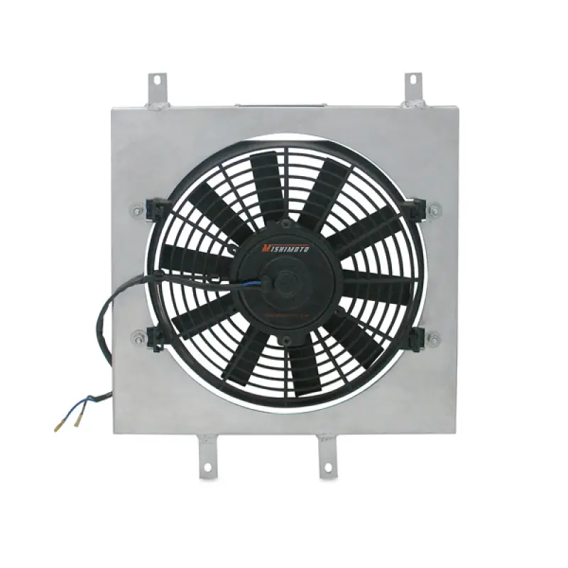 Mishimoto Dual Pass Race Radiator Aluminum Fan Shroud Kit 22X18x3.5 1