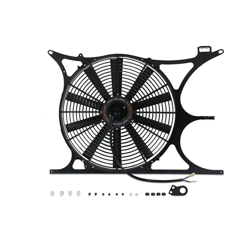 Mishimoto E36 Fan Shroud Kit With 16" Electric Fan For 92-99 Bmw 323I 323Is 325I 325Is 328I 328Is M3 2