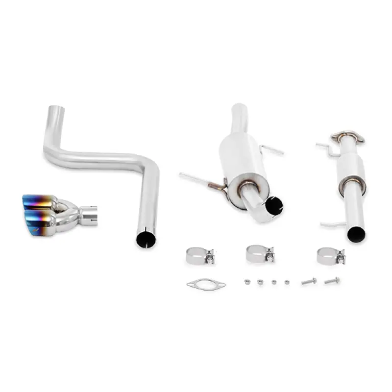Mishimoto Exhaust 2.5In Resonated Cat Back Fiesta St 14-16 1