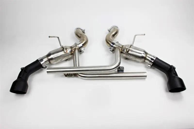 Mishimoto Exhaust Axleback Dual Tip Black Camaro 2016 On Ss 1