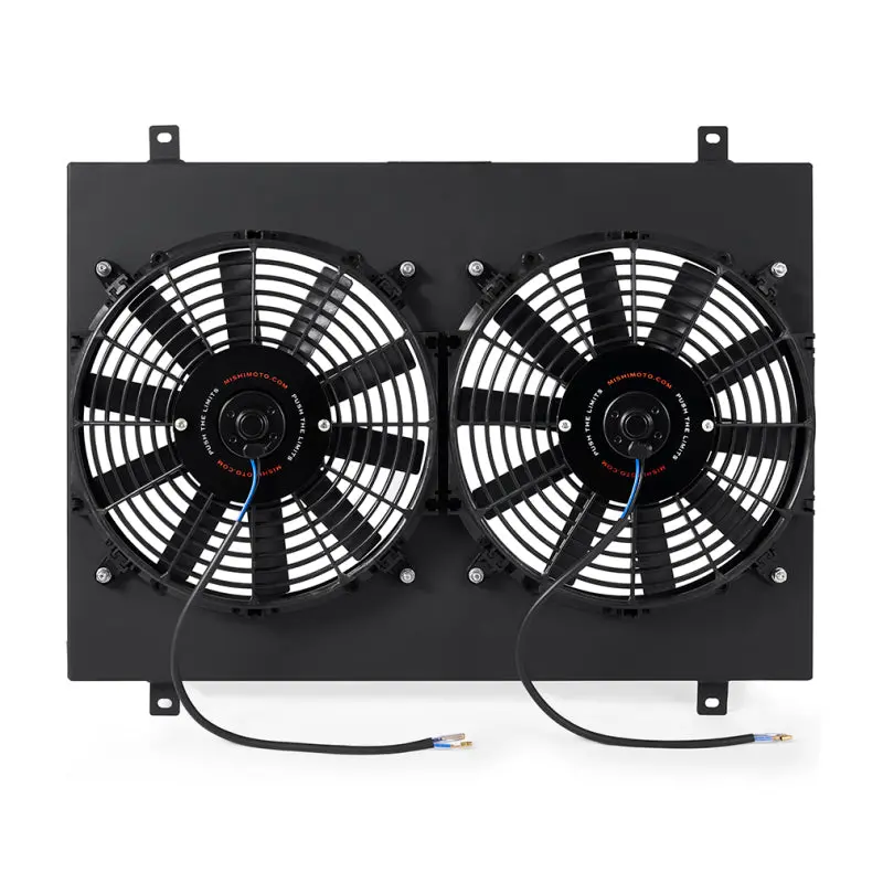 Mishimoto Fan Shroud Aluminum Black 79-93 Ford Mustang 1