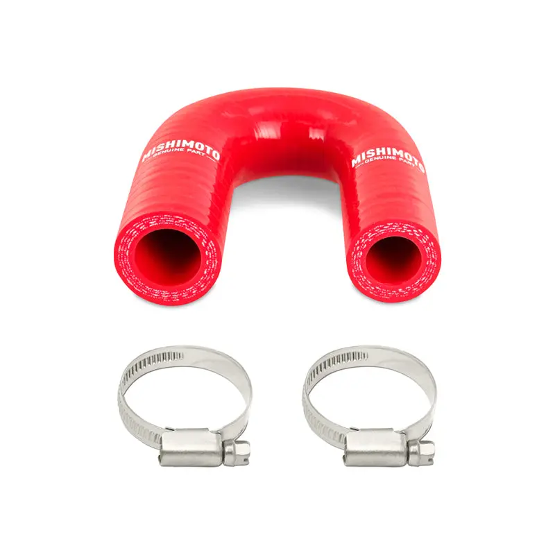 Mishimoto Heater Core Bypass Hose Red For Gm Ls Swap 1