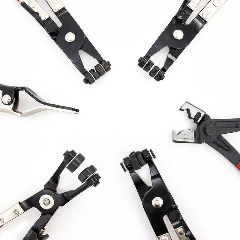 Mishimoto Hose Clip Removal Tool Set - 9Pc With Durable Steel Construction And Rubber Grips 2