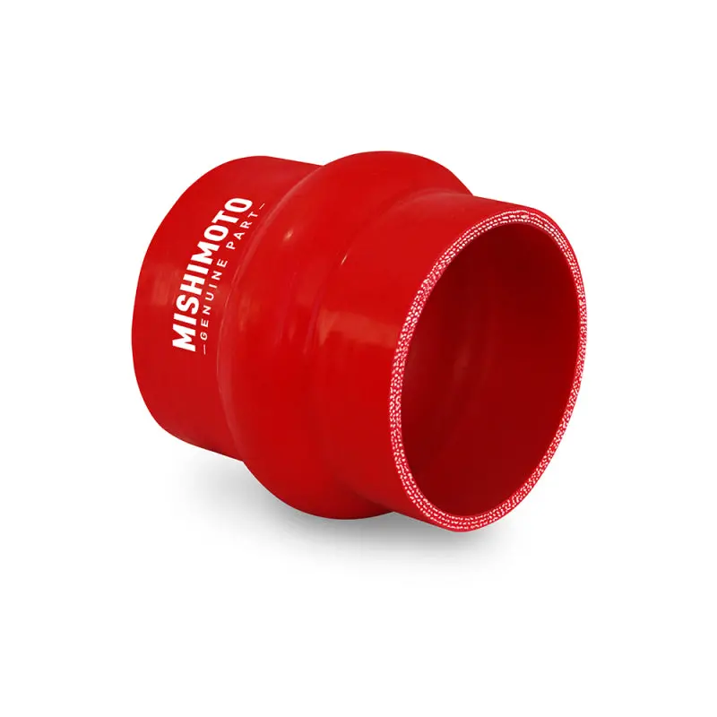 Mishimoto Hump Hose Silicone Coupler 2.25In Red Intake 1