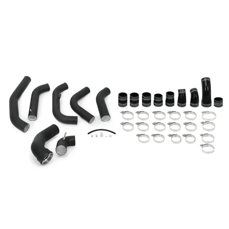 Mishimoto Ic Pipe Kit Wrinkle Black 15-16 Ford F150 3.5L 1
