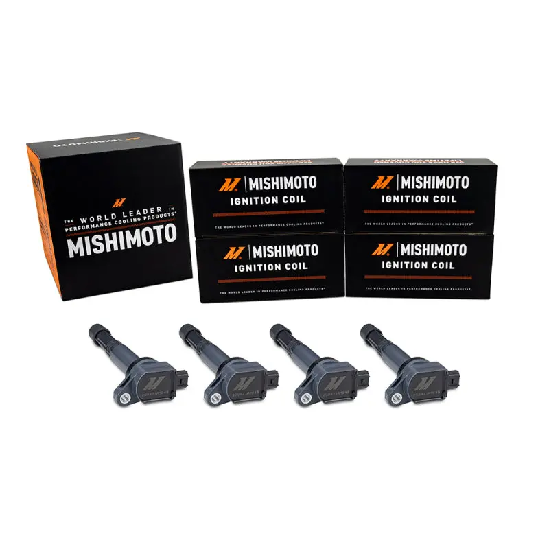 Mishimoto Ignition Coil 4-Pack High Performance Replacement For 08-11 Honda Accord 24L 1