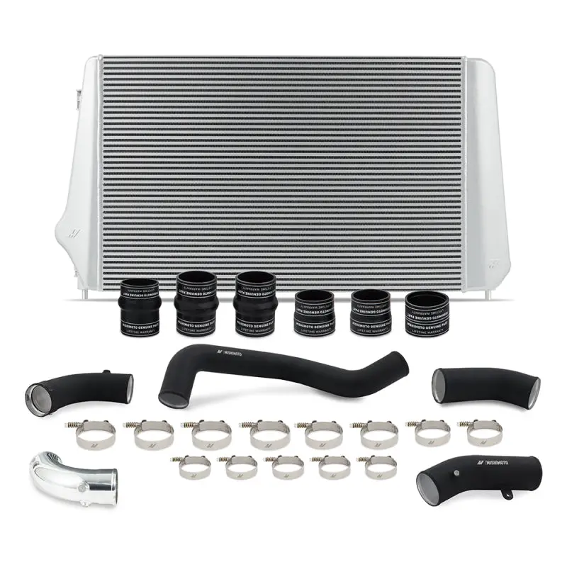 Mishimoto Intercooler Kit 17-19 Gm L5p Duramax Silver Wbk 1
