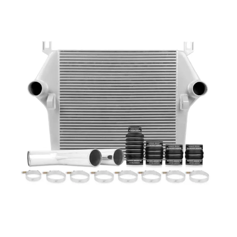 Mishimoto Intercooler Kit 2007.5-2009 Dodge 6.7L Silver 1
