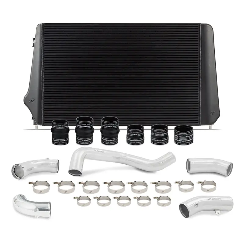 Mishimoto Intercooler Kit Black Polished Pipes 2017-19 L5p 1