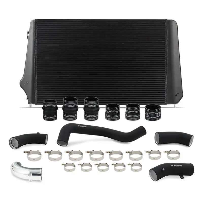 Mishimoto Intercooler Kit Black Wbk 17-19 Gm L5p Duramax 1
