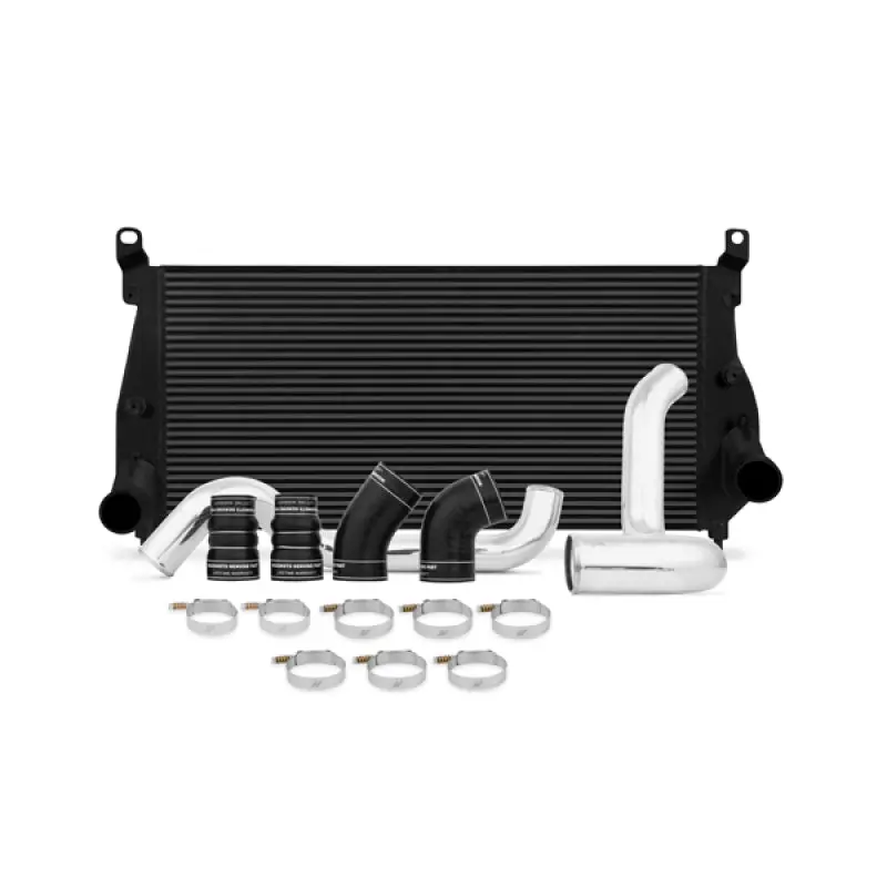 Mishimoto Intercooler Kit Pipes Black 02-04.5 Duramax 2