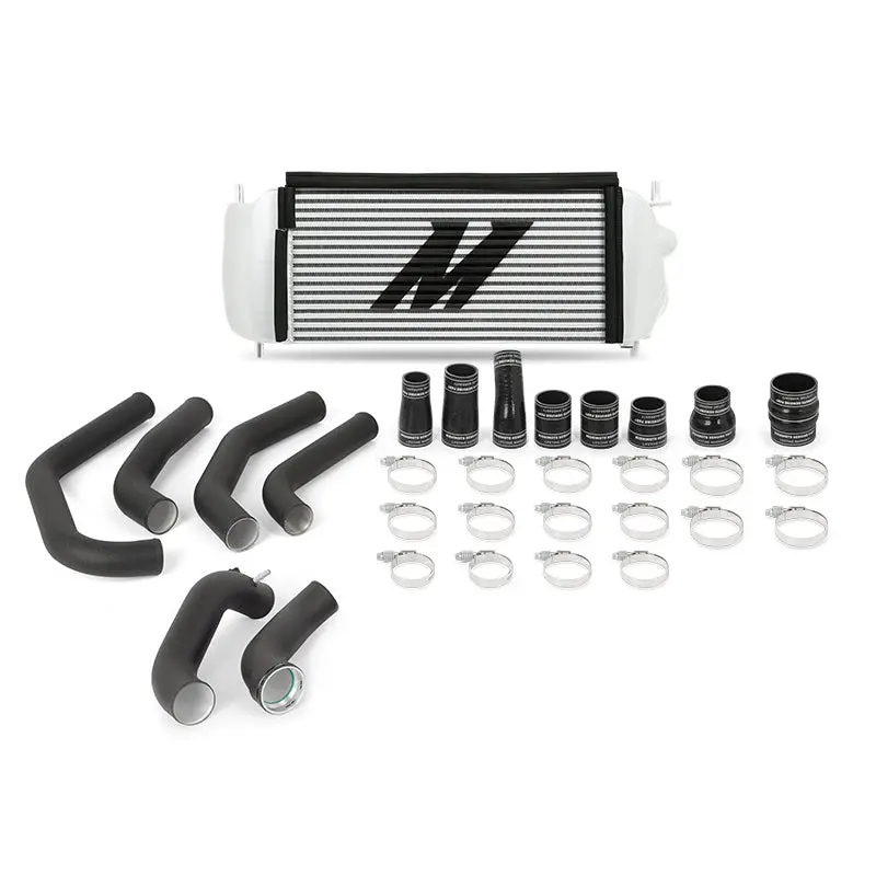 Mishimoto Intercooler Kit Silver Black Pipes F150 2.7L 1