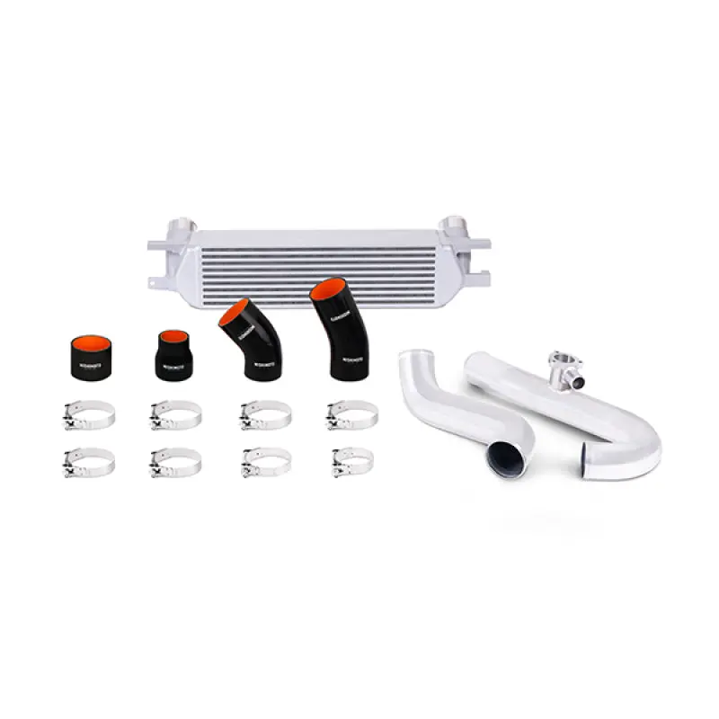 Mishimoto Intercooler Kit Silver Polishedpipes 2015 Mustang 1