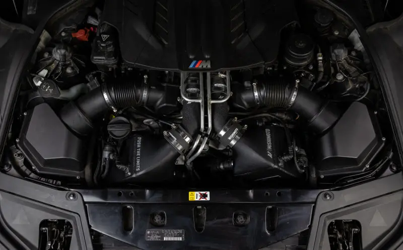 Mishimoto Intercooler Kit Wrinkle Black 12-16 Bmw F10 M5 2
