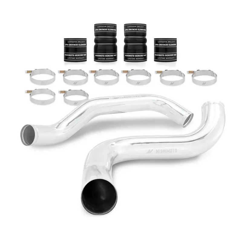 Mishimoto Intercooler Pipe Boot Kit Polished For 99-03 Ford 7.3L Powerstroke F-250 F-350 Excursion 1