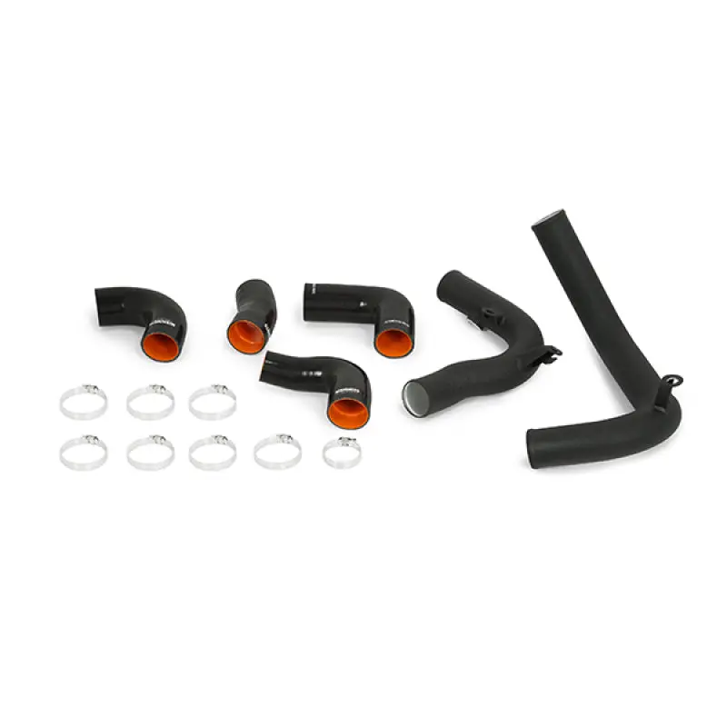 Mishimoto Intercooler Pipe Kit Wrinkle Black For 2015+ Volkswagen Mk7 Gti Golf R 1