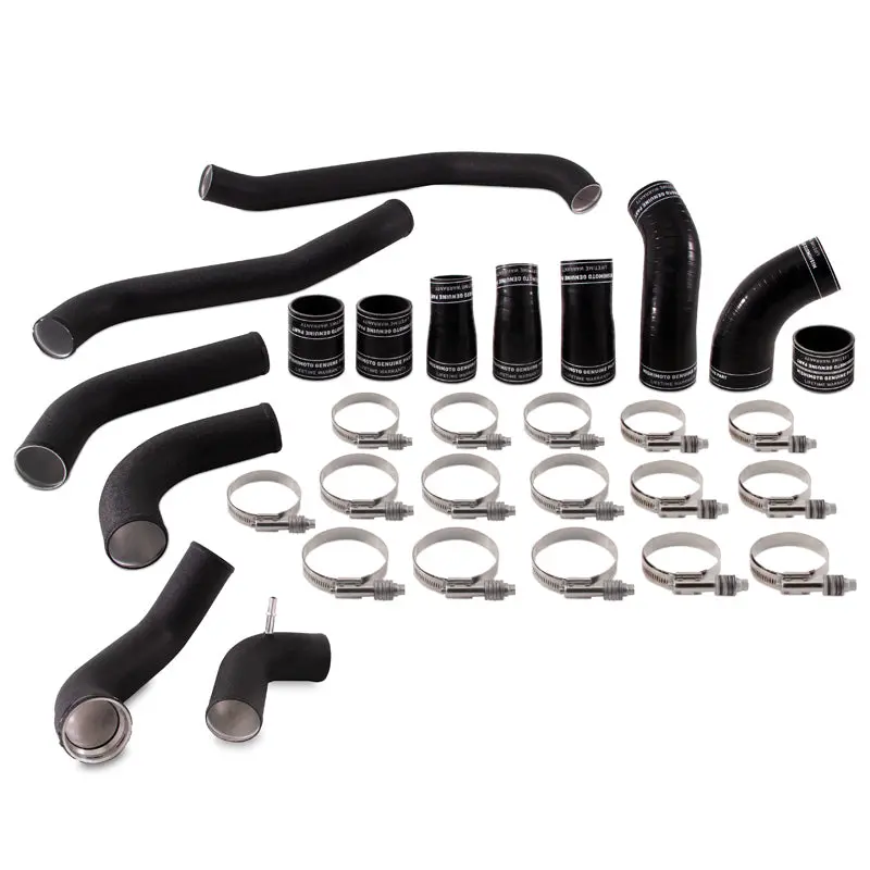 Mishimoto Intercooler Pipe Kit Wrinkle Black For 2017-2020 Ford F150 3.5L Ecoboost 1