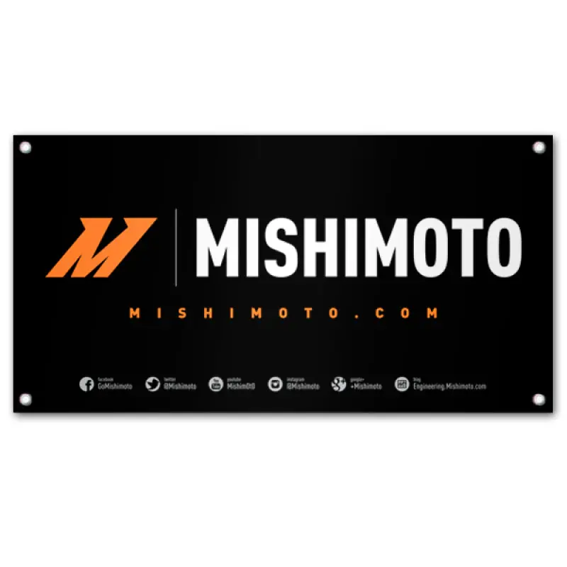 Mishimoto Large Vinyl Banner 45X87.5 Inches 1