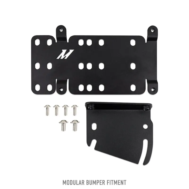 Mishimoto License Plate Relocation Kit For 2021+ Ford Bronco Modular Bumper 1