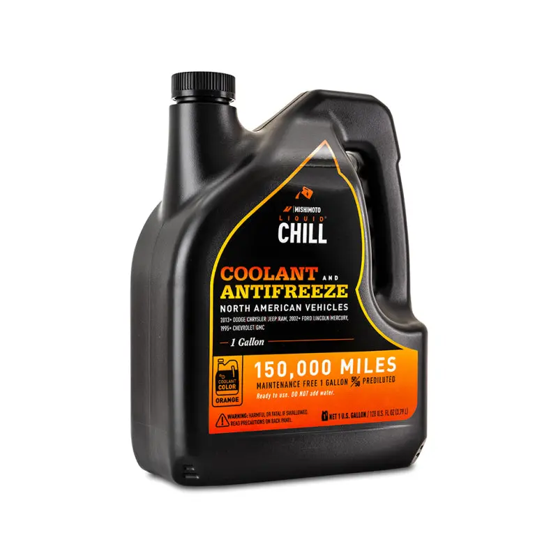 Mishimoto Liquid Chill Eg Coolant - Orange, North American Vehicles 1