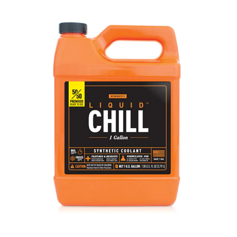 Mishimoto Liquid Chill Synthetic Engine Coolant Premixed - Nontoxic Propylene Glycol-Based - Ready To Use - All Water-Cooled Engines 1
