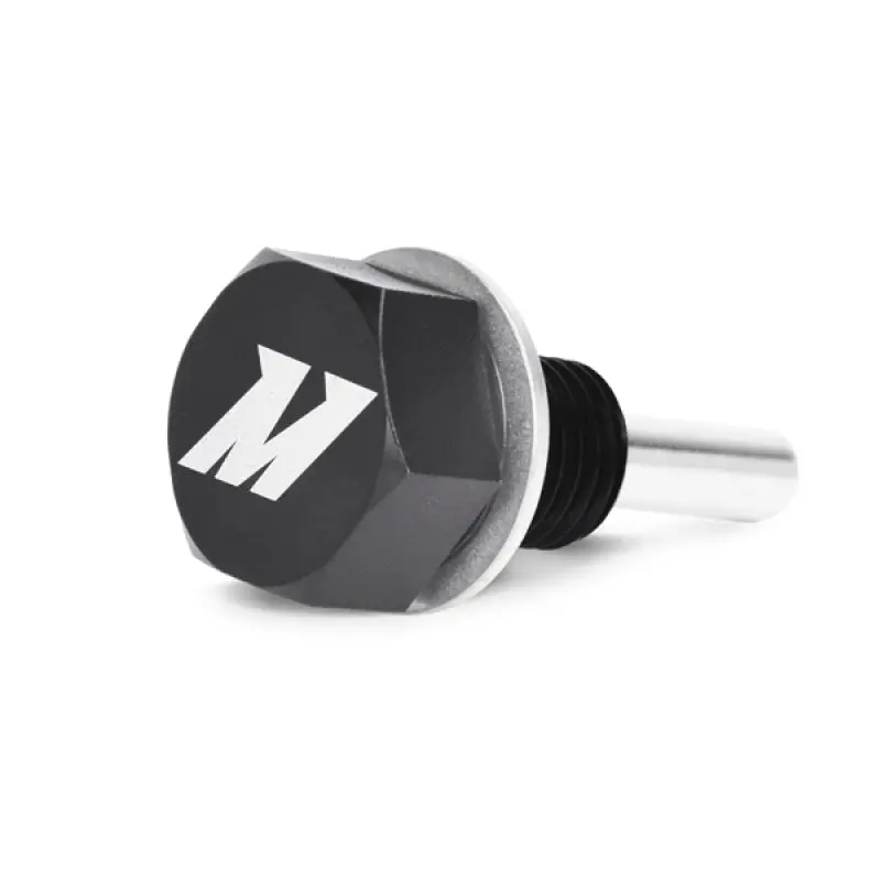 Mishimoto Magnetic Oil Drain Plug Black M12 X 1.5 - Bmw 1981+ 1