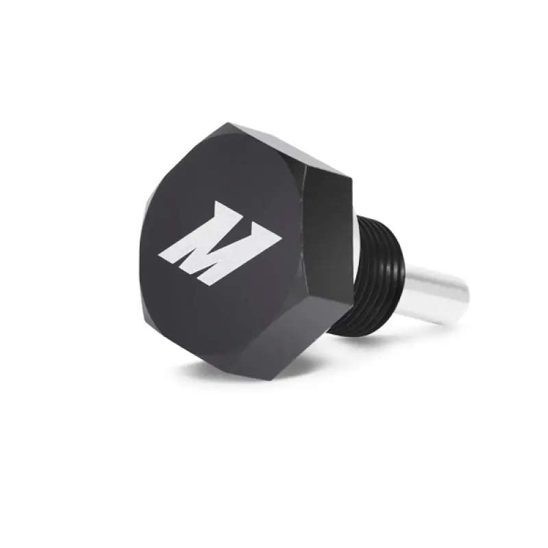 Mishimoto Magnetic Oil Drain Plug M14 X 1.25 Black - Ford E-Series, Excursion, F-Series, Jeep Cherokee, Cj, Comanche, Grand Wagoneer, J-Series, Scrambler, Wagoneer, Wrangler 1