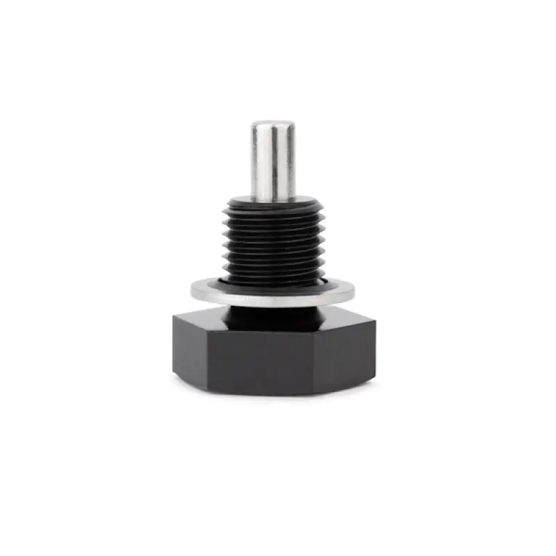 Mishimoto Magnetic Oil Drain Plug With Neodymium Magnet M14 X 1.5 Black 1