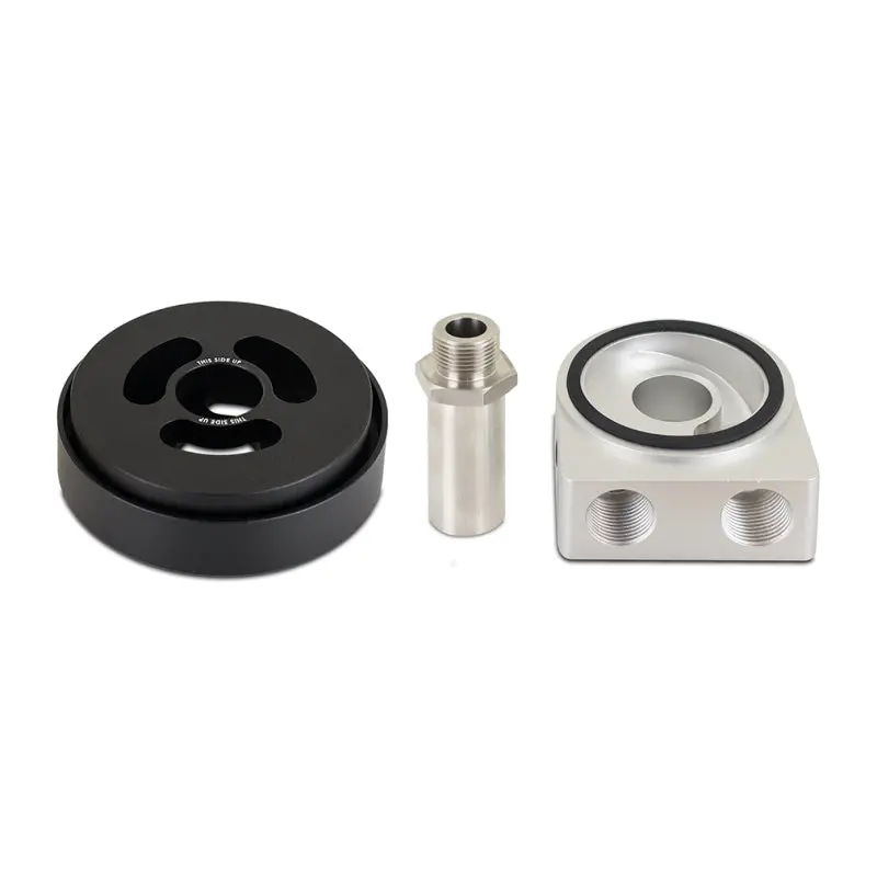 Mishimoto Non-Thermostatic Oil Sandwich Plate & Adapter Silver - Fr-S/Br-Z/Gt86 1